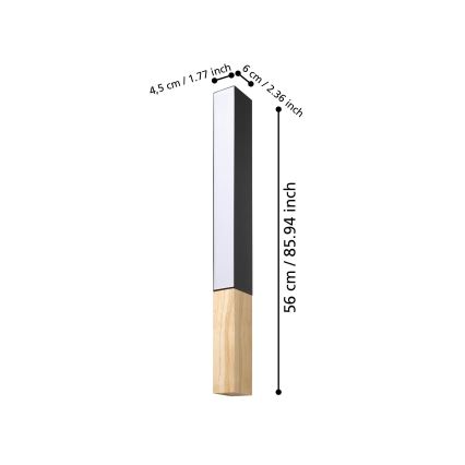 Eglo - LED Zidna lampa LED/12W/230V