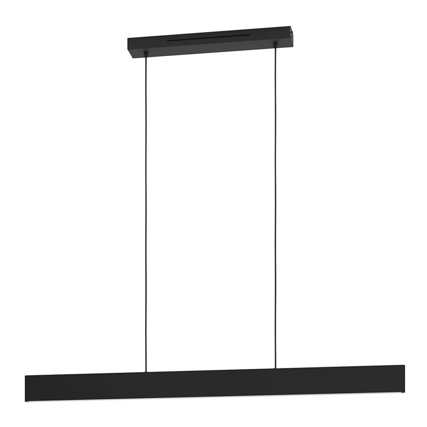 Eglo - LED RGBW Prigušivi luster na sajli LED/38W/230V 2700-6500K crno