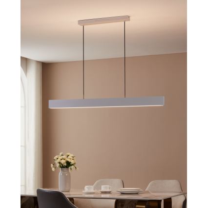 Eglo - LED RGBW Prigušivi luster na sajli LED/38W/230V 2700-6500K bela