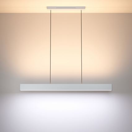 Eglo - LED RGBW Prigušivi luster na sajli LED/38W/230V 2700-6500K bela