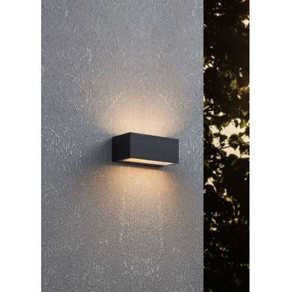 Eglo - LED Spoljna zidna lampa 2xLED/5W/230V IP65