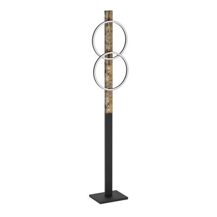 Eglo - Podna LED lampa 2xLED/12W/230V 3000K braon/crno