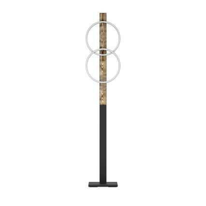 Eglo - Podna LED lampa 2xLED/12W/230V 3000K braon/crno