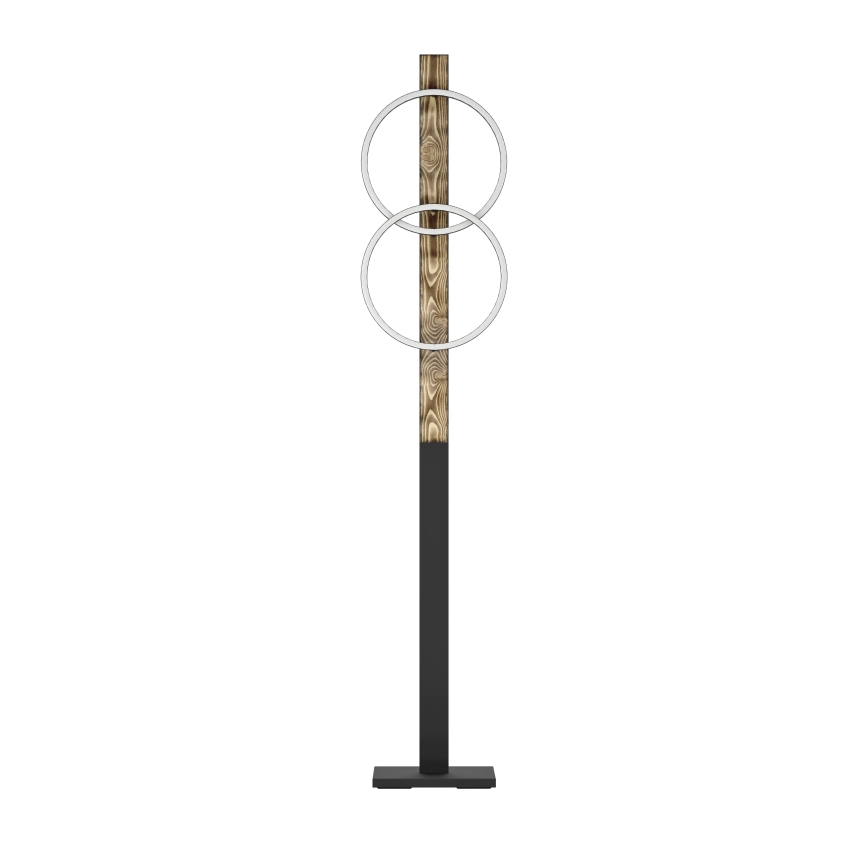 Eglo - Podna LED lampa 2xLED/12W/230V 3000K braon/crno
