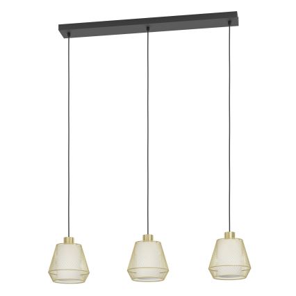 Eglo - Luster na sajli 3xE27/40W/230V