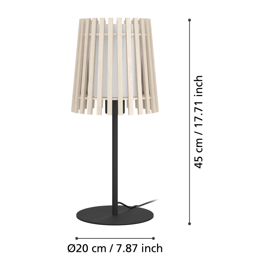 Eglo - Stona lampa 1xE27/25W/230V