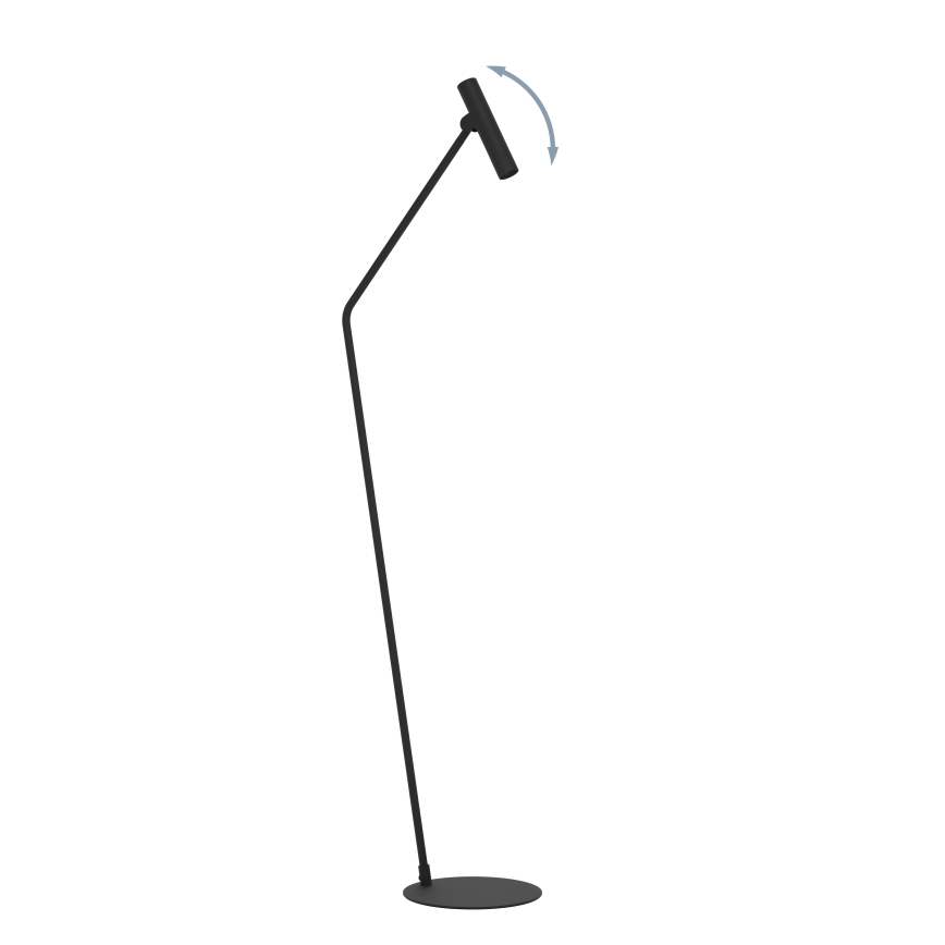Eglo - Podna LED lampa LED/5W/230V 3000K crno