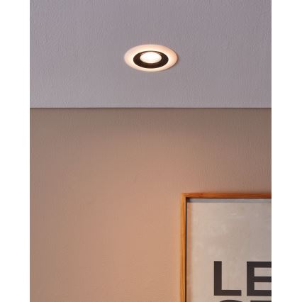 Eglo - LED Ugradbena lampa LED/4,8W/230V crno
