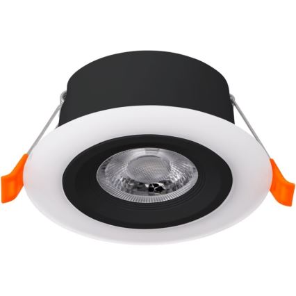 Eglo - Set 3x LED Ugradbena lampa 3xLED/4,8W/230V crno