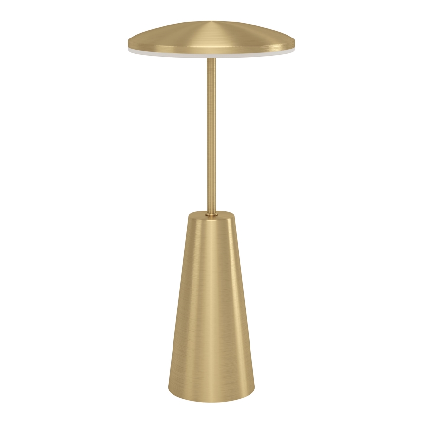 Eglo - LED Prigušiva dodirna vanjska lampa LED/2,8W/5V 2400K/3000K/4000K 5200 mAh IP54 zlatna