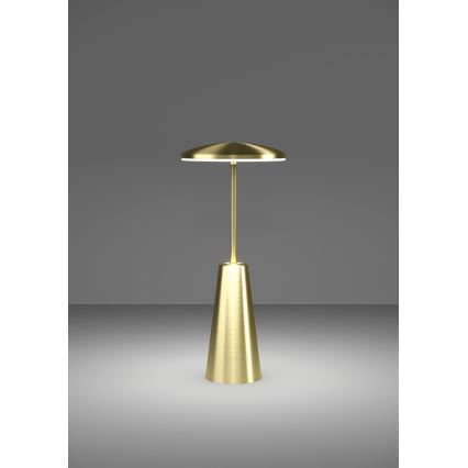 Eglo - LED Prigušiva dodirna vanjska lampa LED/2,8W/5V 2400K/3000K/4000K 5200 mAh IP54 zlatna