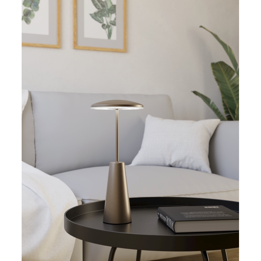 Eglo - LED Prigušiva dodirna vanjska lampa LED/2,8W/5V 2400K/3000K/4000K 5200 mAh IP54 bež