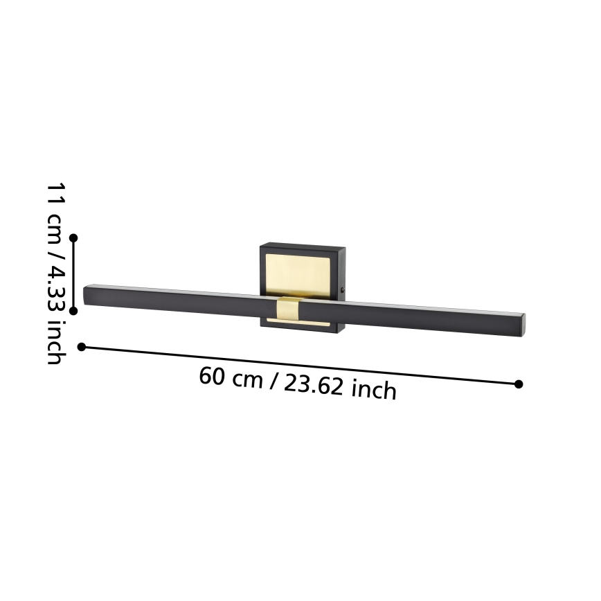 Eglo - LED Zidna lampa za kupatilo LED/11W/230V IP44