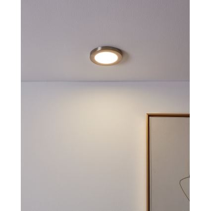 Eglo - LED Ugradbena lampa LED/5,5W/230V 4000K krom