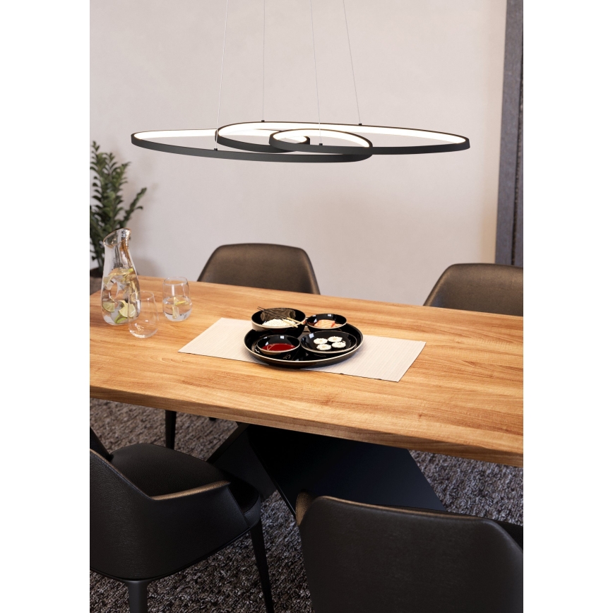 Eglo - LED Prigušivi luster na sajli LED/38W/230V