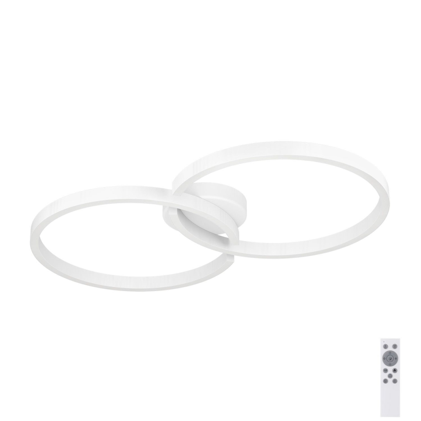Eglo 900954 - LED RGBW Prigušiva plafonjera LED/19,5W/230V 2700-6500K bela + Daljinski upravljač