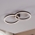 Eglo 900955 - LED RGBW Prigušiva plafonjera LED/19,5W/230V 2700-6500K crno + Daljinski upravljač