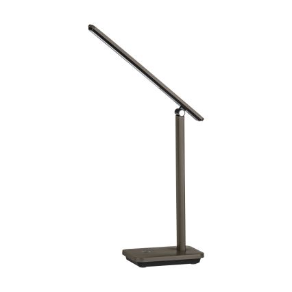 Eglo - LED Prigušiva punjiva stona lampa LED/3,6W/5V 1800mAh braon