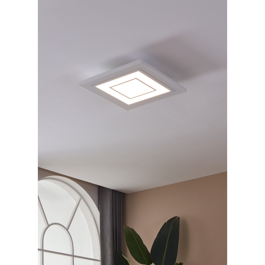 Eglo - LED RGBW Prigušiva plafonjera LED/18W/230V 3000-6500K + Daljinski upravljač