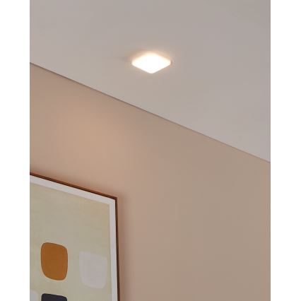 Eglo - LED Ugradbena lampa za kupatilo LED/4,5W/230V 7,5x7,5 cm IP65