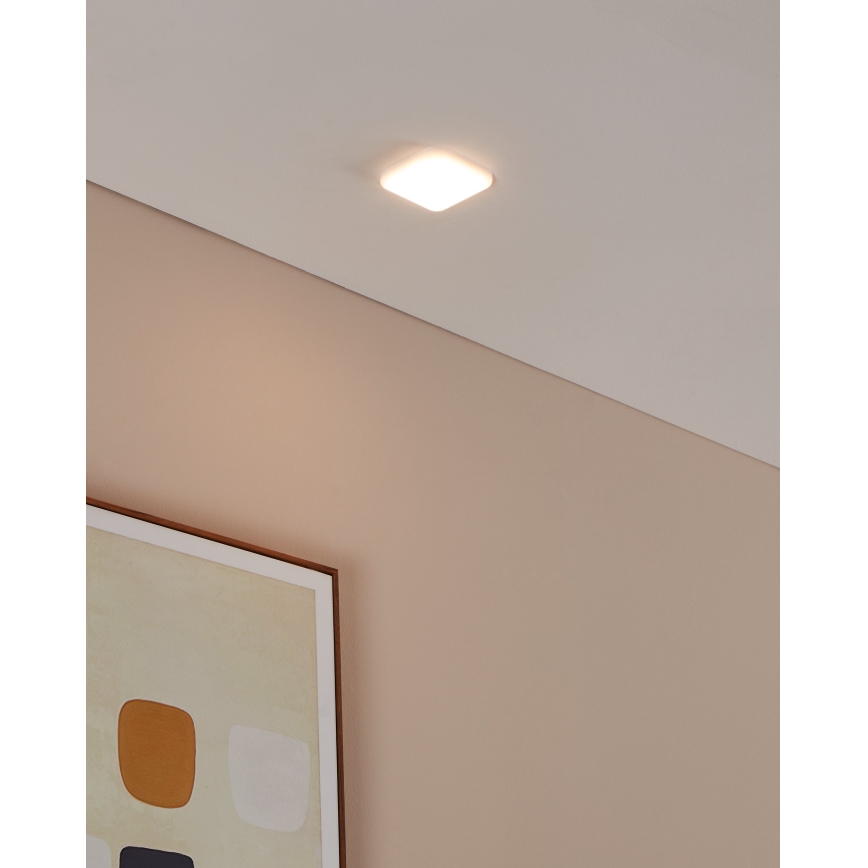 Eglo - LED Ugradbena lampa za kupatilo LED/4,5W/230V 7,5x7,5 cm IP65
