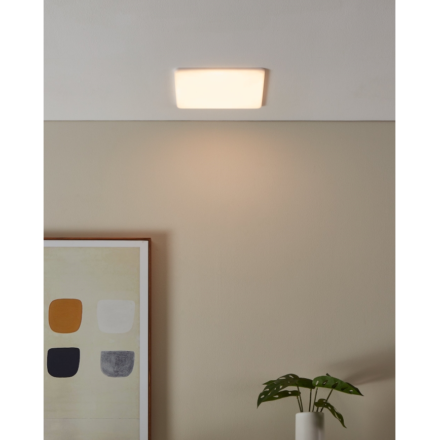 Eglo - LED Ugradbena lampa za kupatilo LED/18W/230V 21,5x21,5 cm IP65