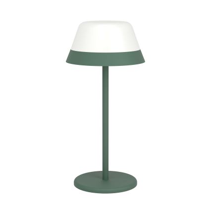 Eglo - LED RGBW Prigušiva dodirna vanjska lampa 2u1 LED/1,5W/5V 2600 mAh IP54 zelena