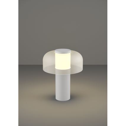Eglo - LED Prigušiva dodirna vanjska lampa LED/2,25W/5V 2400-4000K 5200 mAh IP44 bela