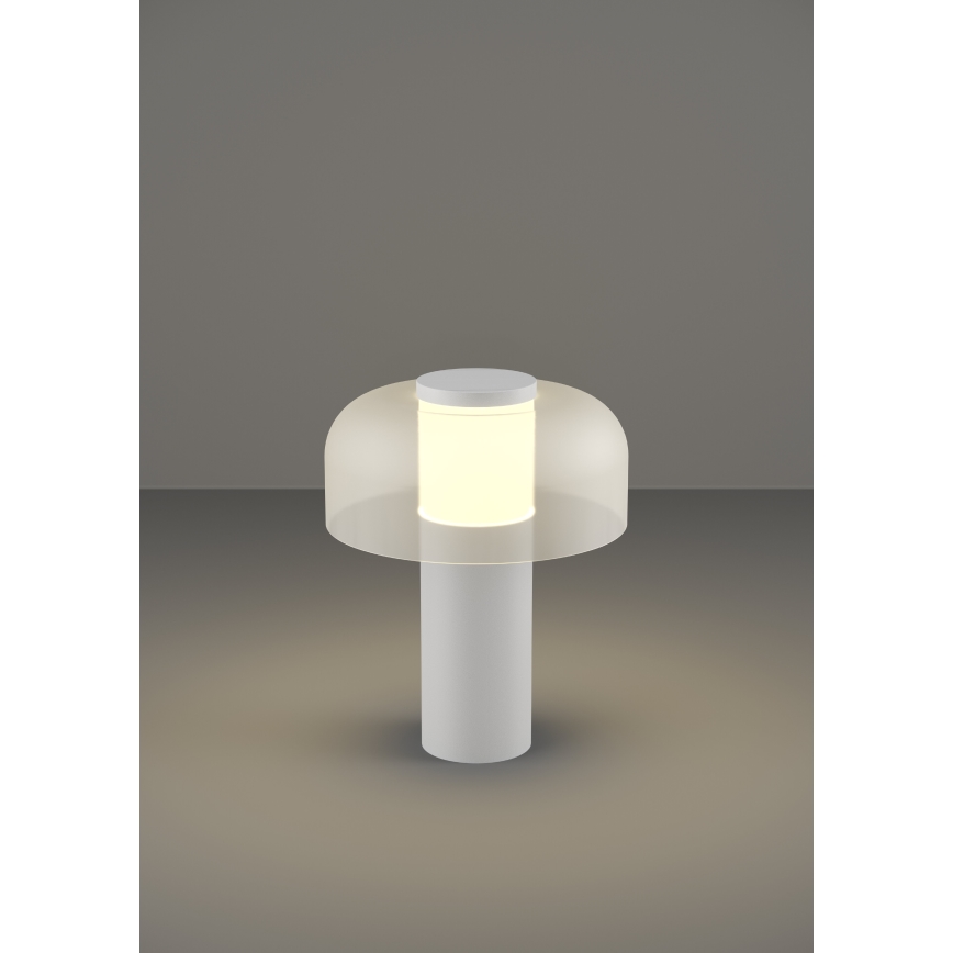 Eglo - LED Prigušiva dodirna vanjska lampa LED/2,25W/5V 2400-4000K 5200 mAh IP44 bela
