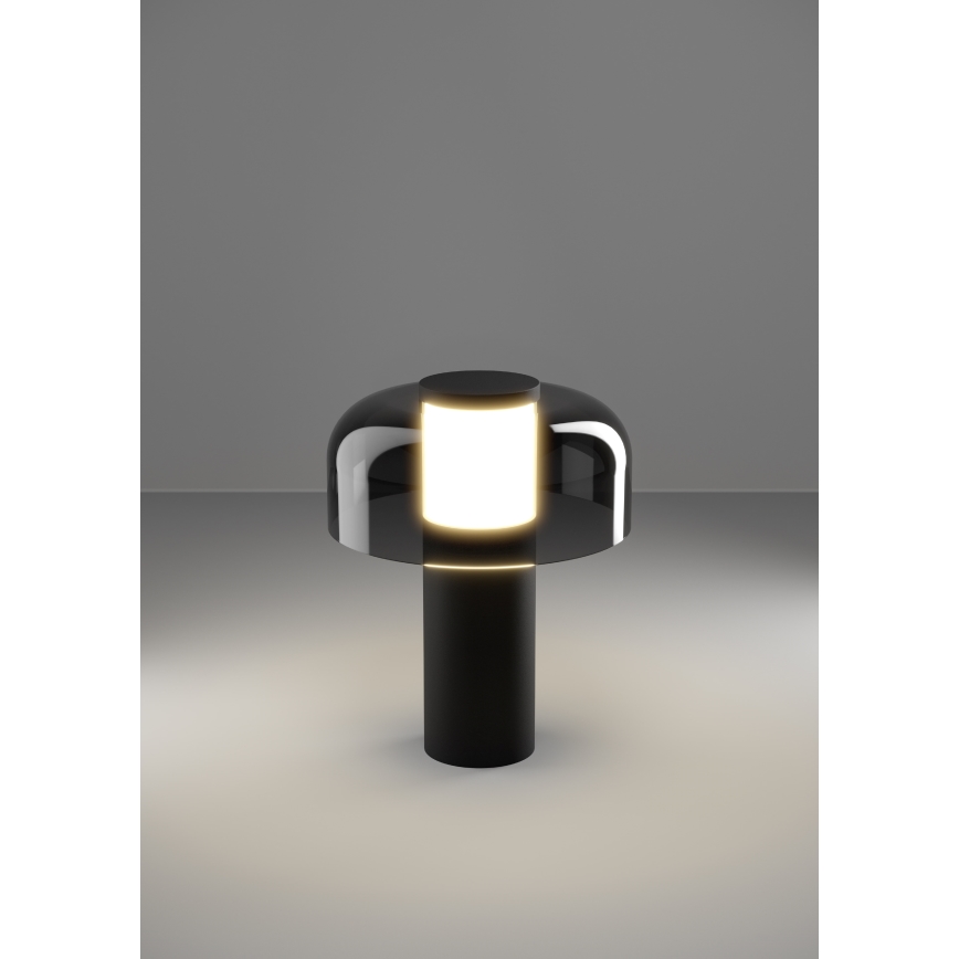 Eglo - LED Prigušiva dodirna vanjska lampa LED/2,25W/5V 2400-4000K 5200 mAh IP44 crno