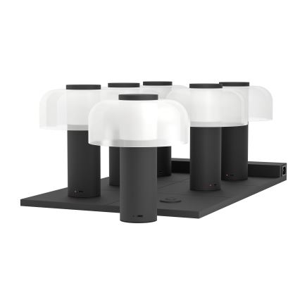 Eglo - LED Prigušiva dodirna vanjska lampa LED/2,25W/5V 2400-4000K 5200 mAh IP44 crno/bela