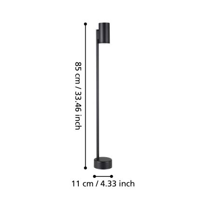 Eglo - LED Spoljna lampa 1xGU10/2,8W/230V IP44