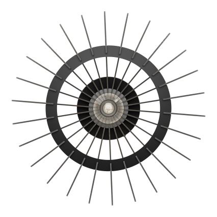 Eglo - Plafonjera 1xE27/40W/230V pr. 45 cm crno