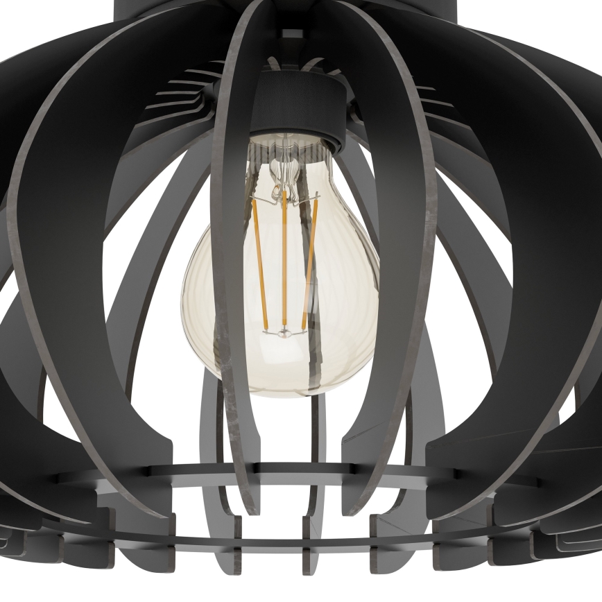 Eglo - Plafonjera 1xE27/40W/230V pr. 45 cm crno