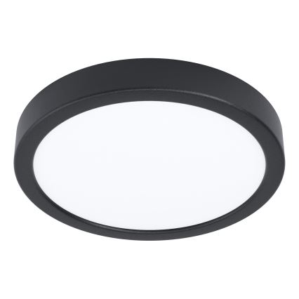 Eglo - LED Plafonjera sa senzorom LED/17W/230V 3000K crno
