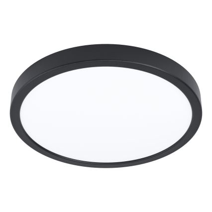 Eglo - LED plafonsko svetlo sa senzorom LED/20,5W/230V 3000K crno prečnik 28,5 cm