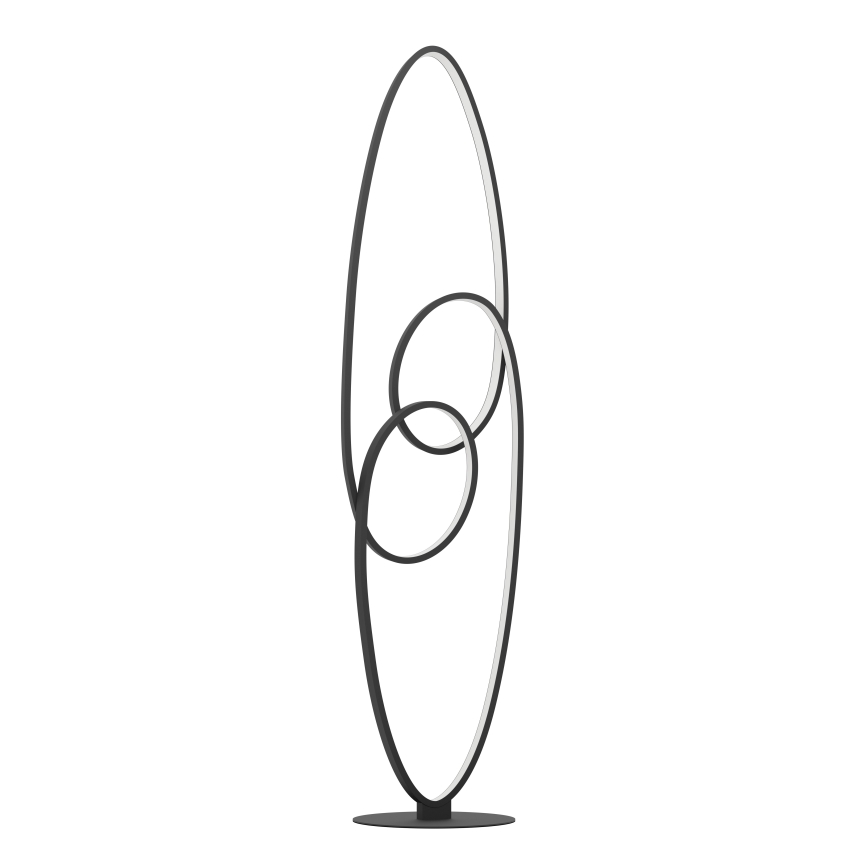 Eglo - Podna LED lampa LED/38W/230V 3000K crno