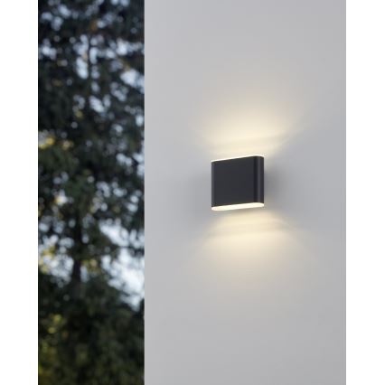 Eglo - LED Spoljna zidna lampa 2xLED/2,9W/230V 3000K/4000K/6500K IP65