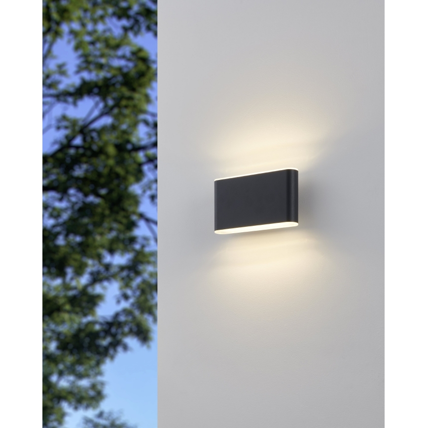 Eglo - LED Spoljna zidna lampa 2xLED/5,8W/230V 3000/4000/6500K IP65