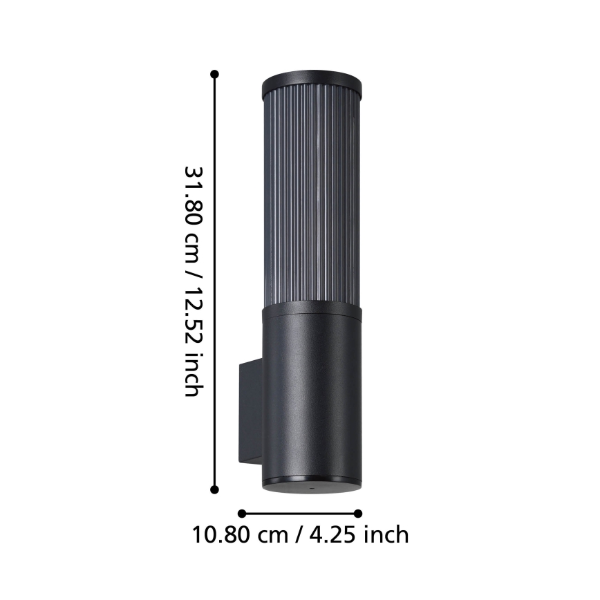 Eglo - Spoljašnja zidna lampa 1xE27/15W/230V IP54