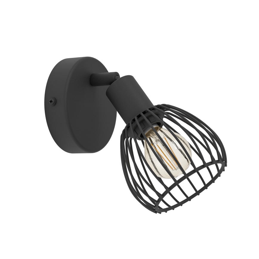 Eglo - Zidna lampa 1xE14/40W/230V crno