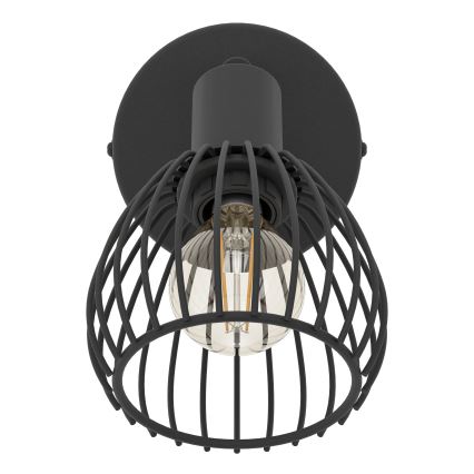 Eglo - Zidna lampa 1xE14/40W/230V crno