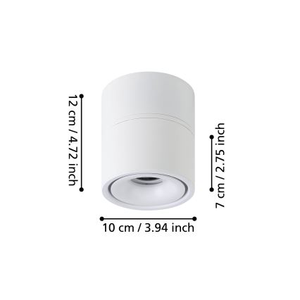 Eglo - LED Reflektorska lampa LED/8W/230V 3000K bela
