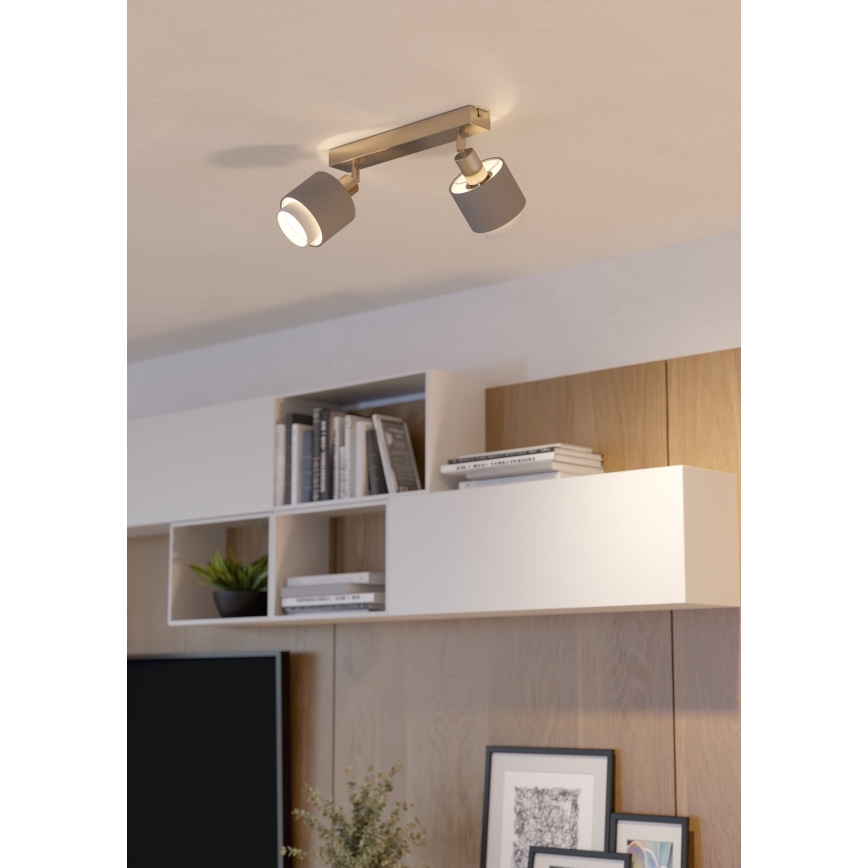 Eglo - Reflektorska lampa 2xE14/7,5W/230V