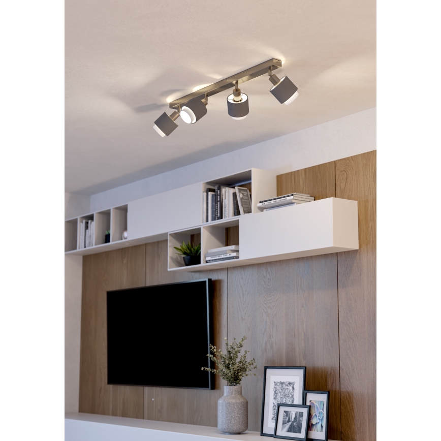 Eglo - Reflektorska lampa 4xE14/7,5W/230V
