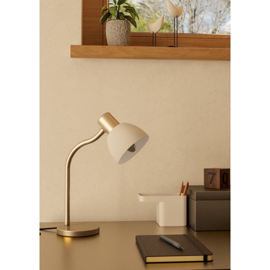 Eglo - Stona lampa 1xE14/25W/230V mat krom