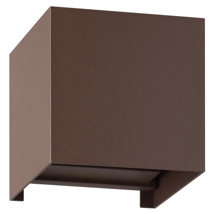 Eglo - LED spoljašnje zidno svetlo 2xLED/2,8W/230V IP54 braon