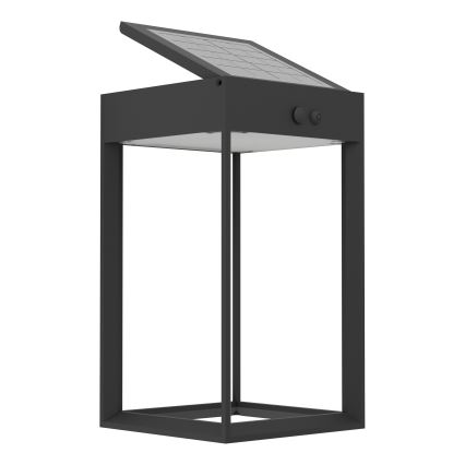 Eglo - LED solarno zidno svetlo sa senzorom LED/6,5W/3,7V 1800 mAh IP44