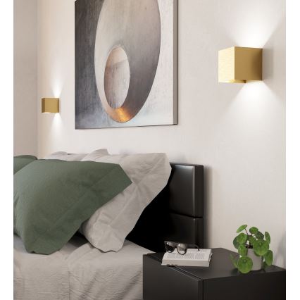 Eglo - LED Zidna lampa 2xLED/1,5W/230V 3000K zlatna