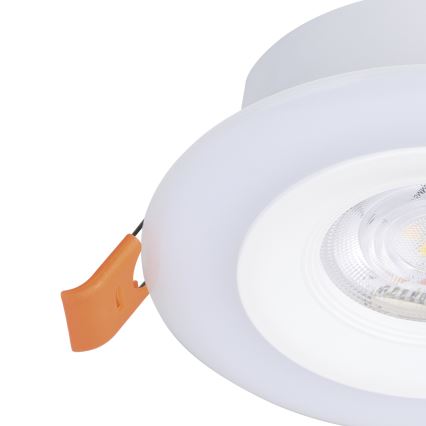 Eglo - Set 3xLED RGBW Prigušiva ugradbena lampa za kupatilo 3xLED/3,8W/230V 2700-6500K IP44 + Daljinski upravljač